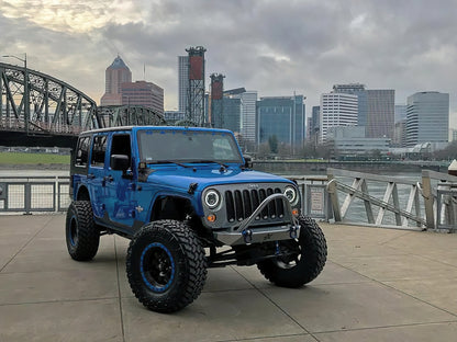 Oracle 7in High Powered LED Headlights - Black Bezel - ColorSHIFT