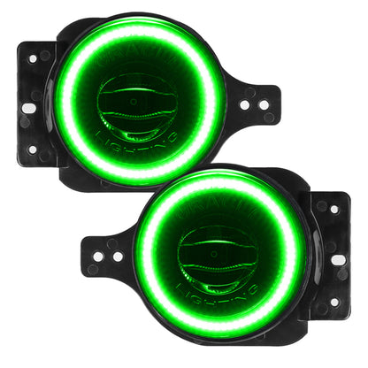 Oracle Jeep Wrangler JL/JT Sport High Performance W LED Fog Lights - w/o Controller