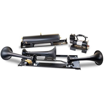 Kleinn 17-26 Ford F-250/ F-350 Onboard Air System w/ Model 730 Horns Spare Tire Location