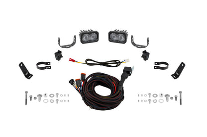 Diode Dynamics Stage Series 1 3/4 In Roll Bar Reverse Light Kit SSC2 Pro (Pair)