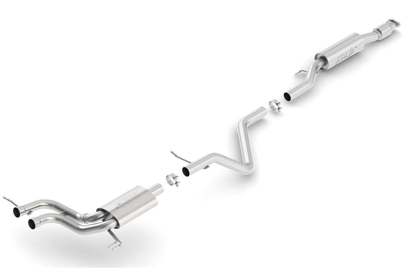 Borla 13-15 Hyundai Veloster Turbo 1.6L AT/MT FWD 2dr Dual Center Rear Exit Cat-Back Exhaust