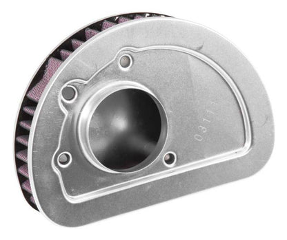 K&N Replacement Unique Air Filter 6.625in L x 4.75in W x 1.625in H with 1 Flange for Harley-Davidson