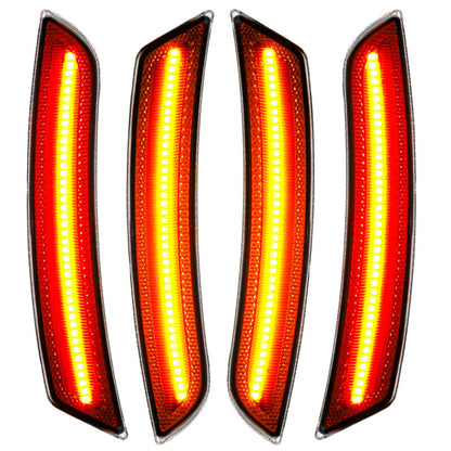 Oracle 16-19 Chevrolet Camaro Concept Sidemarker Set - Clear - No Paint -