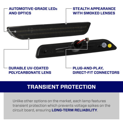 Form Lighting 2010 Mustang LED Sidemarkers (set)