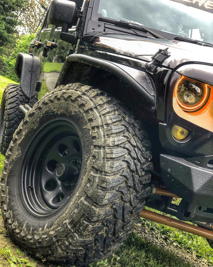Oracle 7in High Powered LED Headlights - Black Bezel - ColorSHIFT