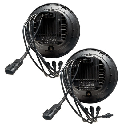 ORACLE Lighting 0718 Jeep Wrangler JK Oculus 7in ColorSHIFT Bi-LED Projector Headlights