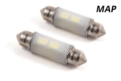 Diode Dynamics 39mm HP6 LED Bulb LED - Cool - White (Pair)