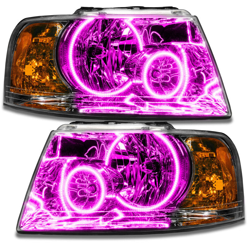 Oracle 03-06 Ford Expedition SMD HL - Chrome - ColorSHIFT w/o Controller