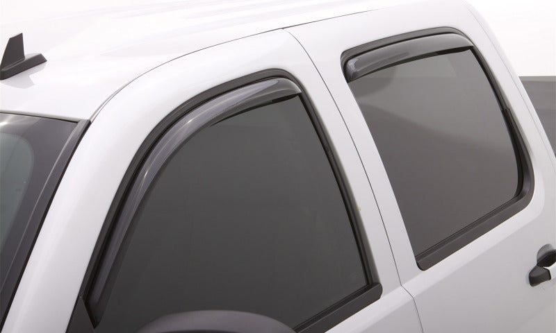 Lund 04-14 Ford F-150 SuperCab Ventvisor Elite Window Deflectors - Smoke (4 Pc.)
