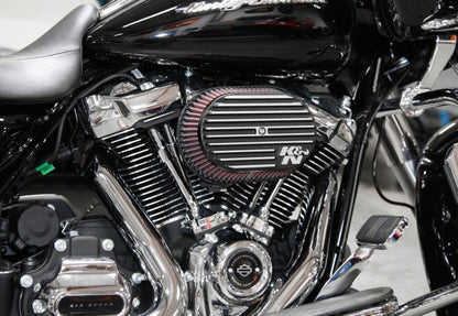 K&N Street Metal Intake System for 12-16 Harley-Davidson Road King 103cl Side Draft Touring