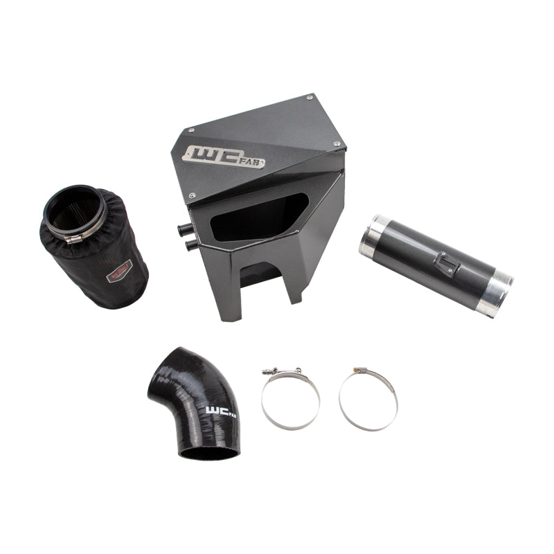 Wehrli 20-25 Ford Power Stroke 6.7L 4in Intake Kit - WCFab Grey