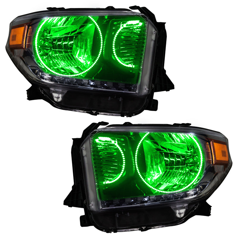 Oracle 14-17 Toyota Tundra SMD HL - Dual Halo Kit - ColorSHIFT w/o Controller