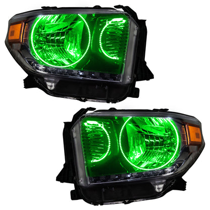 Oracle 14-17 Toyota Tundra SMD HL - Dual Halo Kit - ColorSHIFT w/o Controller