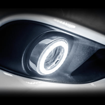 Oracle Dodge Dart 13-16 WP LED Projector Fog Halo Kit - White