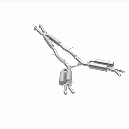 MagnaFlow 2018 Kia Stinger V6 3.3L (Reuse Fascia Tips) Stainless Cat Back Perf Exhaust