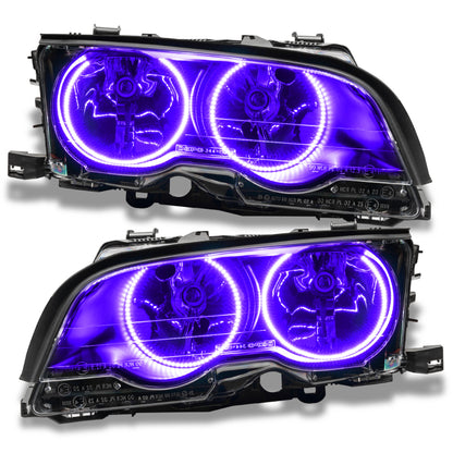 Oracle 99-01 BMW 3 Series Coupe HL - (Halogen) - ColorSHIFT w/ Simple Controller
