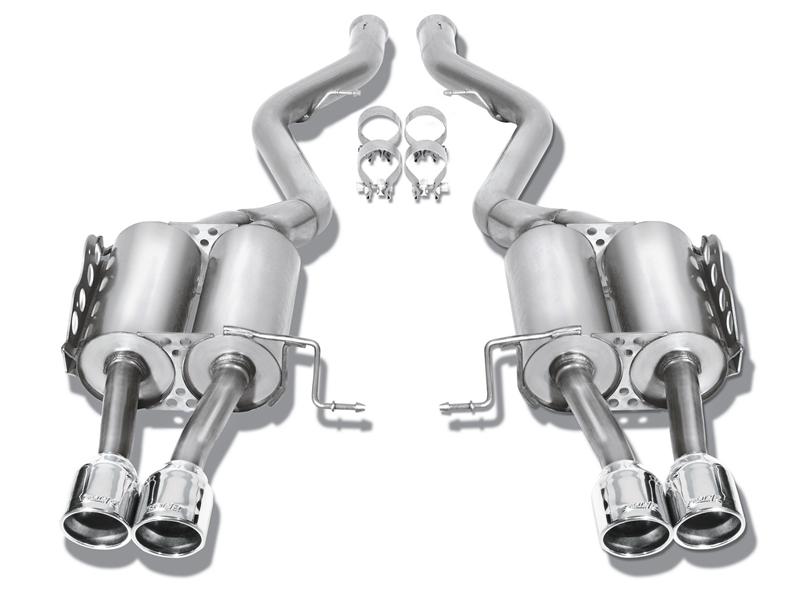 Borla 11-14 CTS Coupe V6 3.6L AT RWD/AWD Dual Ctr Rear Exit Touring Exhaust (REAR SECTION ONLY)