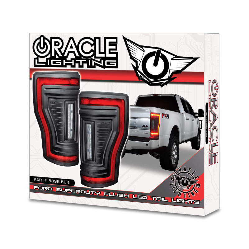 Oracle 17-22 Ford F-250/350 Superduty Flush Mount LED Tail Lights