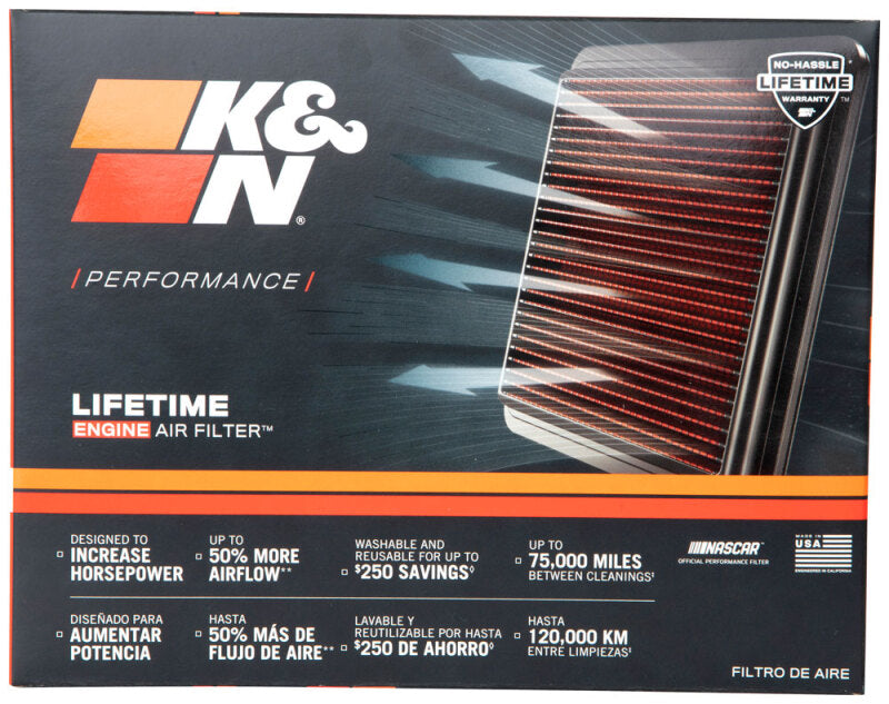 K&N Kawasaki ZX7 Ninja 89-90 Air Filter