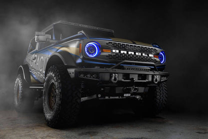 Oracle 2021+ Ford Bronco Oculus Bi-LED Projector Headlights - ColorSHIFT LED