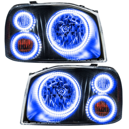 Oracle 01-04 Nissan Frontier SMD HL - Triple Halo - ColorSHIFT w/o Controller