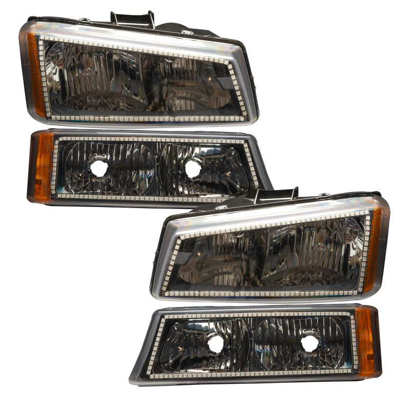 Oracle 03-06 Chevy Silverado Pre-Assembled Headlights w/ Parking Lights - w/o Controller