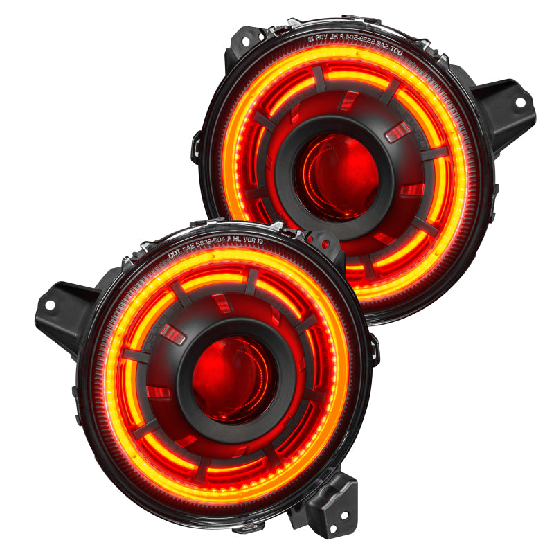 Oracle Oculus Bi-LED Projector Headlights for Jeep JL/Gladiator JT - w/o Controller