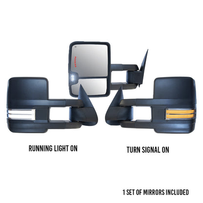 2015-2020 GM SUV Tow Mirrors (Tahoe, Yukon, Suburban)
