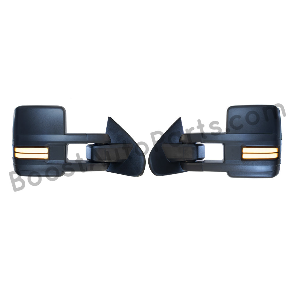 GM Style Dodge Ram 2500/3500 Tow Mirrors (2010-2018) - Style 2