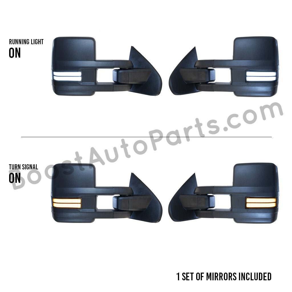 GM Style Dodge Ram 2500/3500 Tow Mirrors (2019-2022) - Style 2