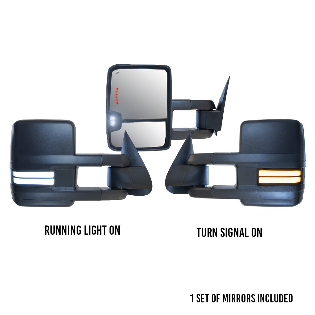 2015-2020 GM SUV Tow Mirrors (Tahoe, Yukon, Suburban)