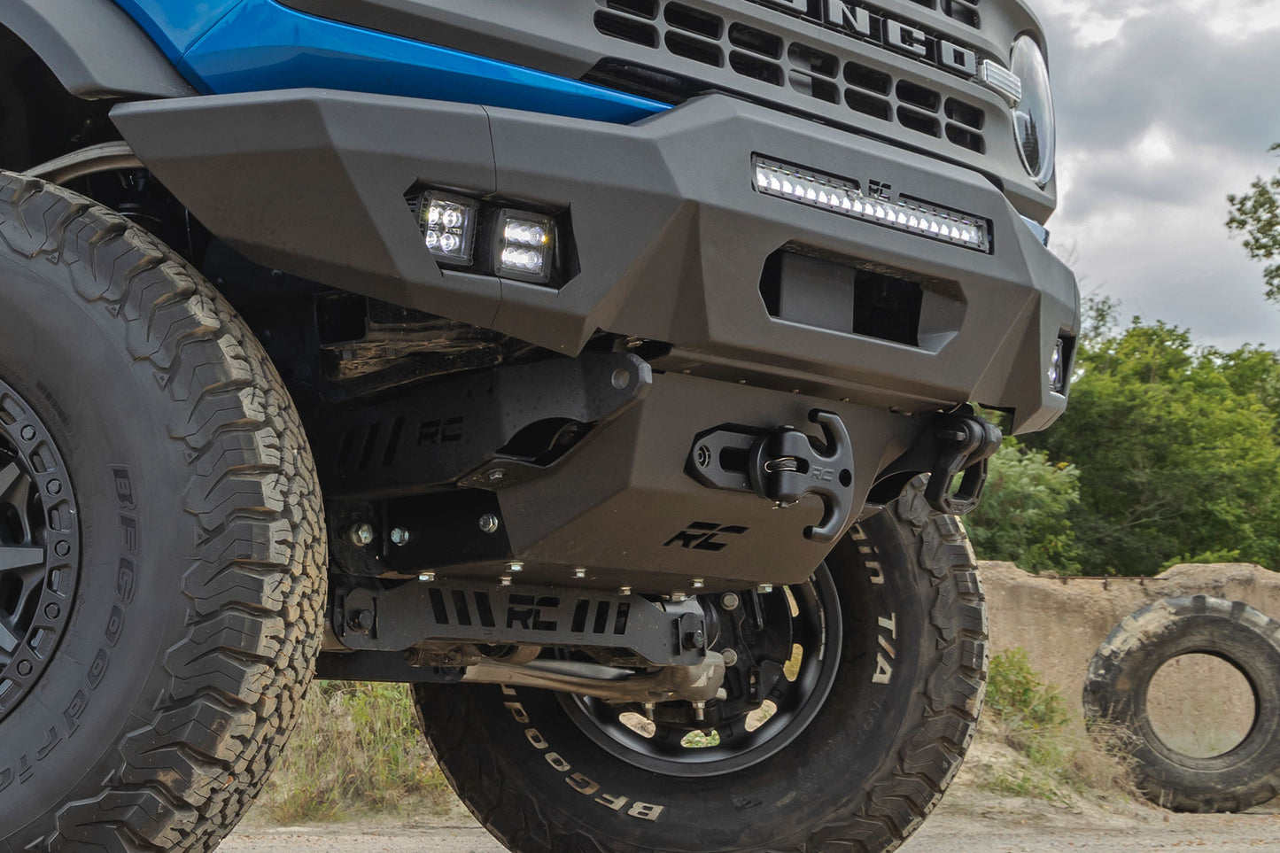Hidden Winch Mount | 12000S | Ford Bronco 4WD (2021-2026)