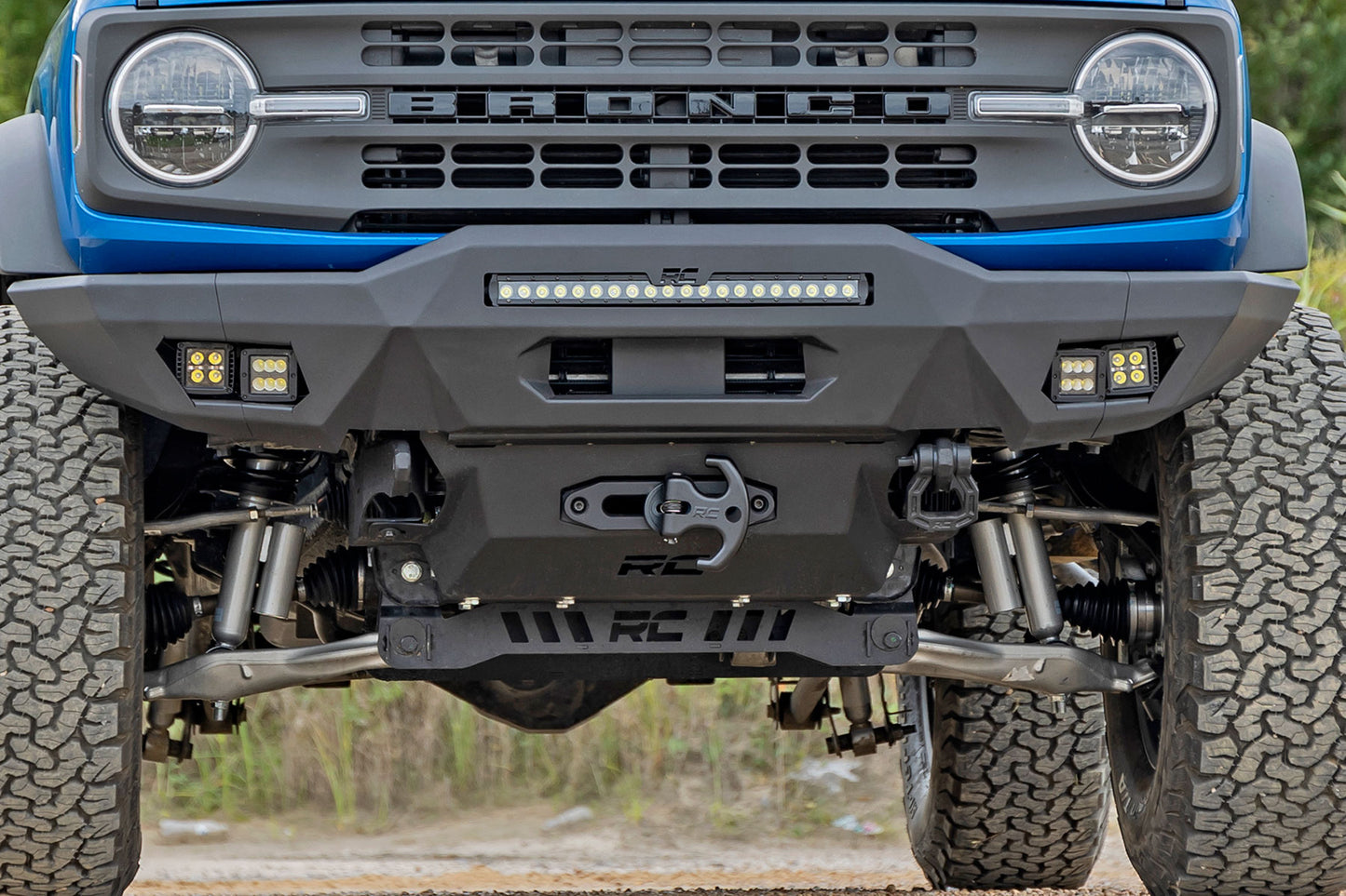 Hidden Winch Mount | 12000S | Ford Bronco 4WD (2021-2026)