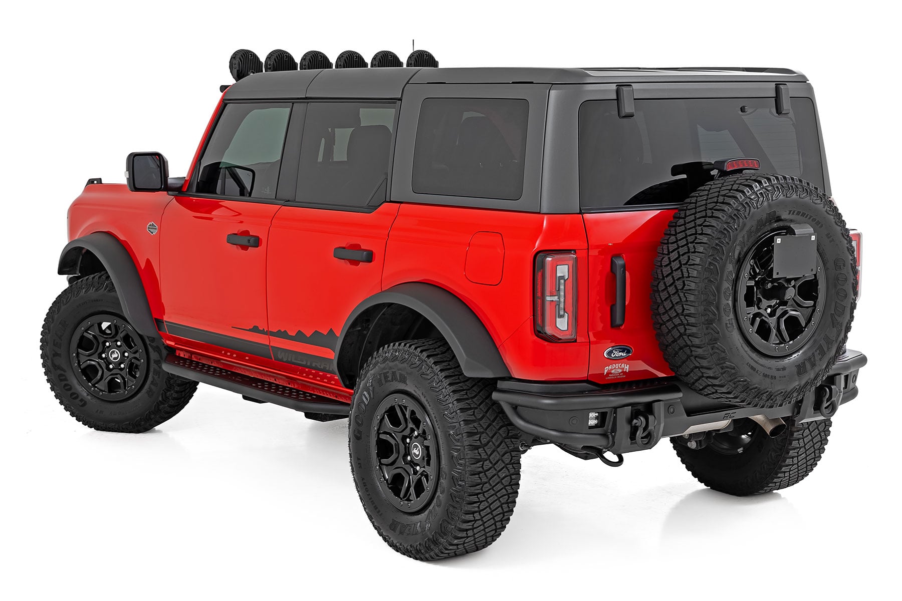 OV2 Running Boards | Side Step Bars | 4-Door | Ford Bronco 4WD (2021-2026)