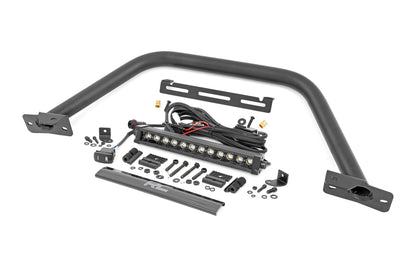 Safari Bar | 12" LED Light Bar | Black | DRL | Single Row | OE Modular Steel | Ford Bronco (21-26)