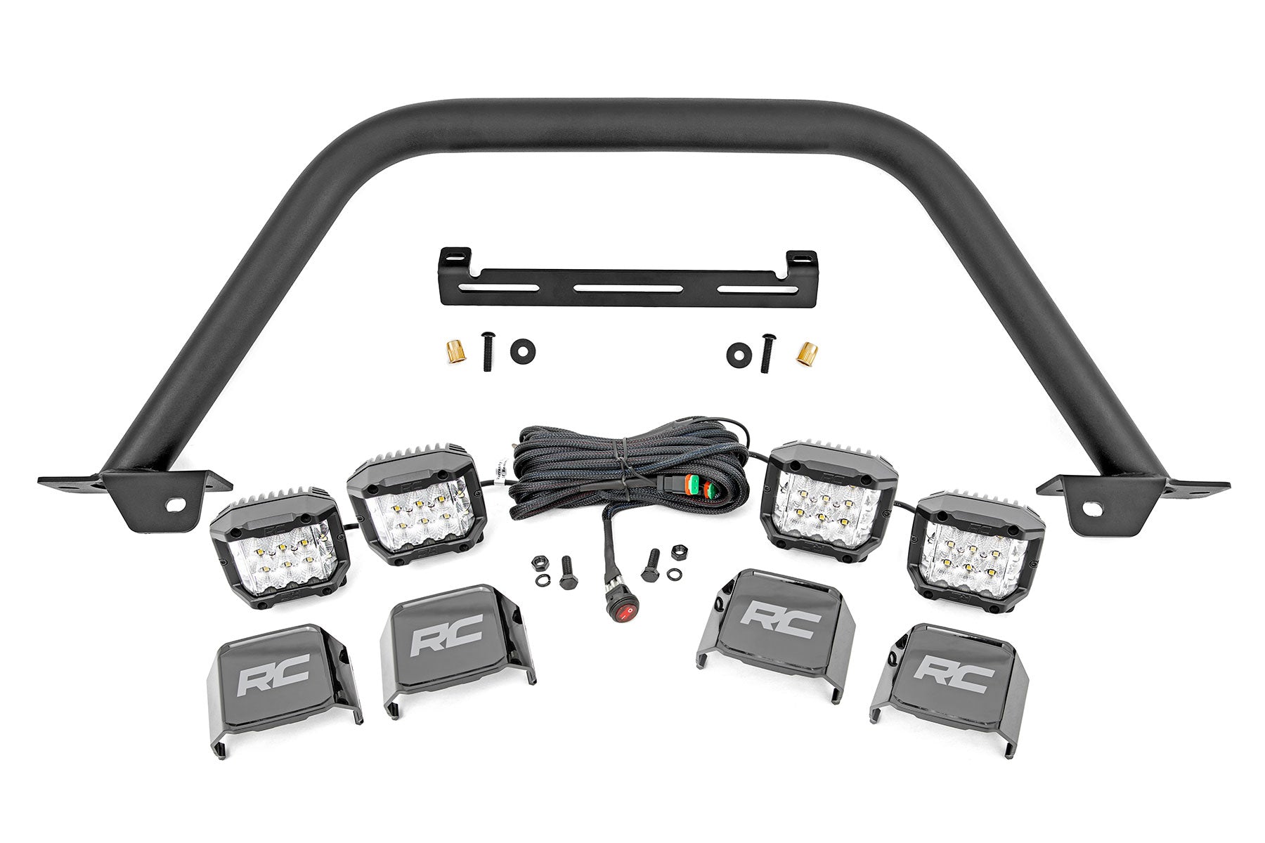 Safari Bar | 3" OSRAM (Quad) | Wide | OE Modular Steel | Ford Bronco (21-26)