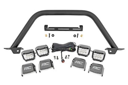 Safari Bar | 3" OSRAM (Quad) | Wide | OE Modular Steel | Ford Bronco (21-26)