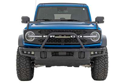 Safari Bar | 12" LED Light Bar | Black | Single Row | OE Modular Steel | Ford Bronco (21-26)