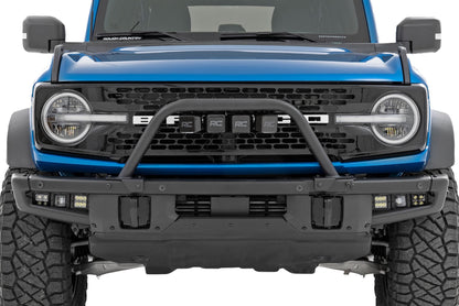 Safari Bar | 3" OSRAM (Quad) | Wide | OE Modular Steel | Ford Bronco (21-26)