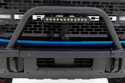 Safari Bar | 12" LED Light Bar | Black | Single Row | OE Modular Steel | Ford Bronco (21-26)