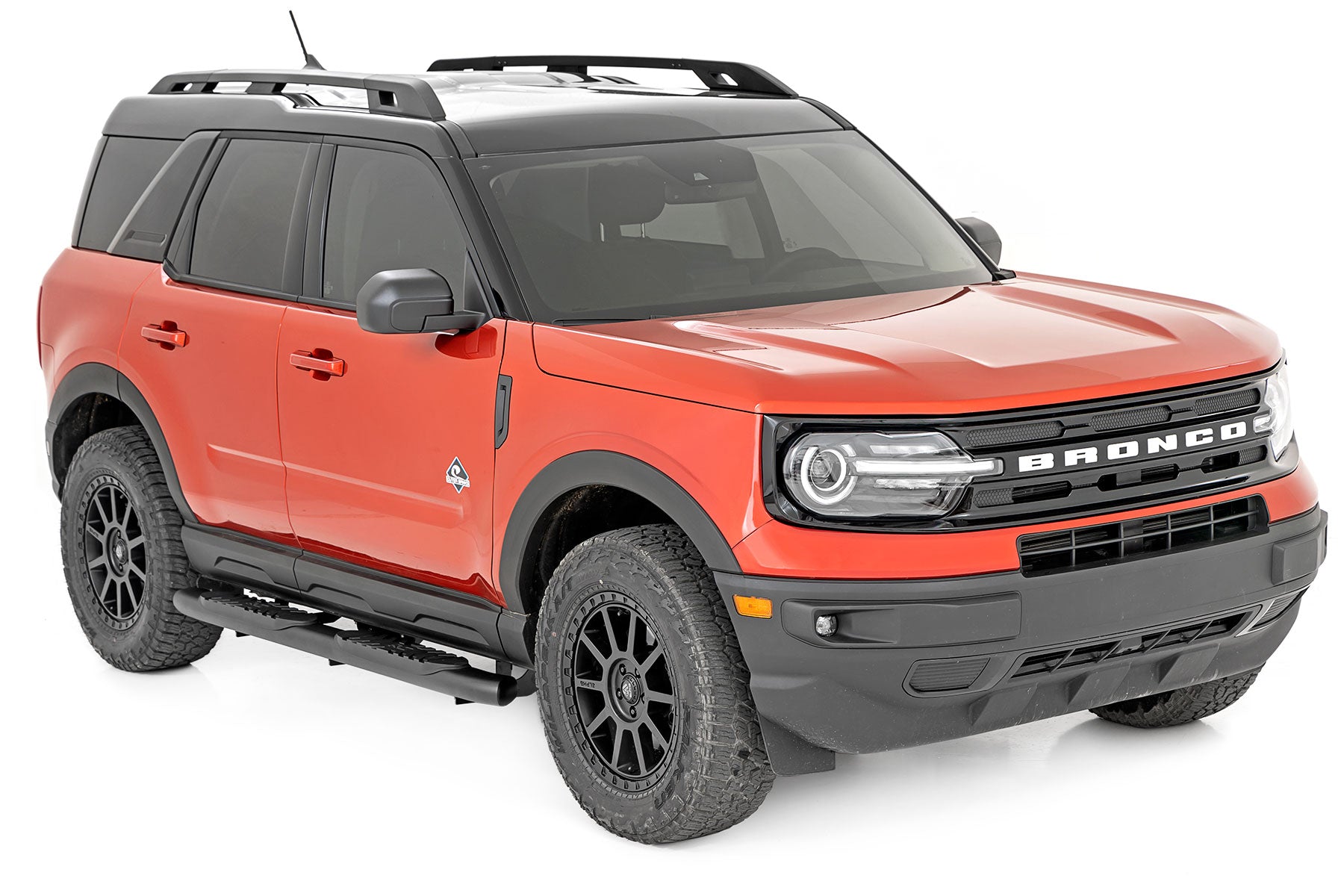 Oval Nerf Steps | Black | Ford Bronco Sport 4WD (2021-2026)