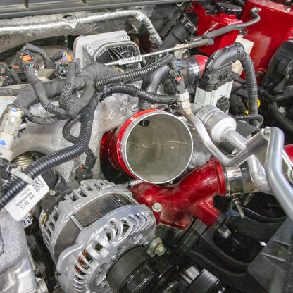 Wehrli 17-24 Duramax L5P High Flow Intake Horn - Candy Red