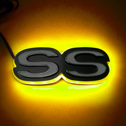 Oracle Chevrolet Camaro SS Illuminated Emblem - Green