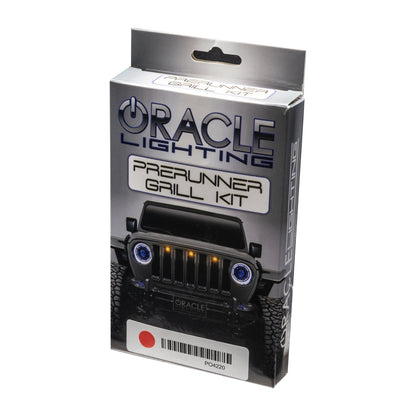 Oracle Pre-Runner Style LED Grille Kit for Jeep Wrangler JL - Blue