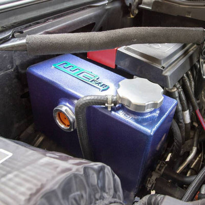 Wehrli 11-16 Chevrolet 6.6L LML Duramax OEM Placement Coolant Tank Kit - Fine Texture Black