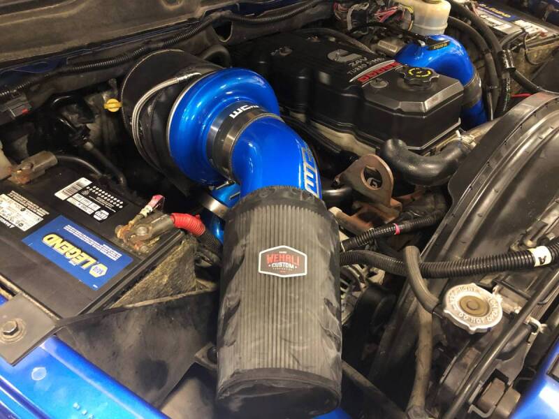 Wehrli 04.5-07 Cummins 5.9L S400 High Mount Turbo 2nd Gen Swap Kit - Brizzle Blue