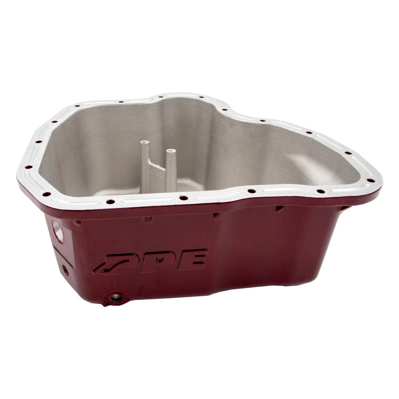 Wehrli 01-10 GM Duramax WCFab X PPE High Capacity Aluminum Oil Pan - Fine Texture Black