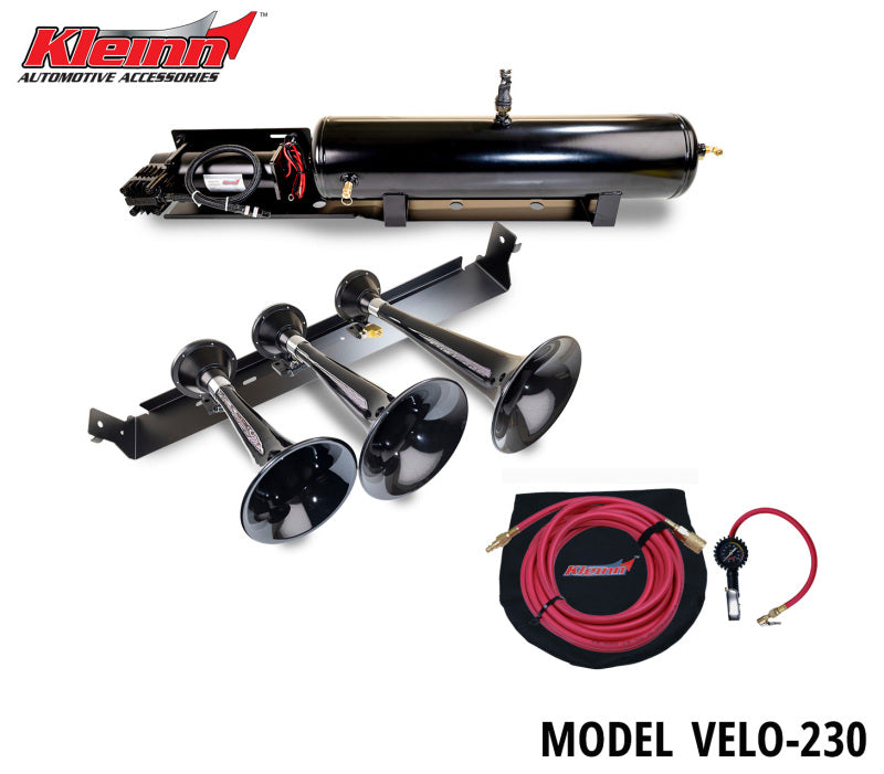 Kleinn 09-14 Ford F-150/ Raptor Onboard Air System w/ Model 230 Horns