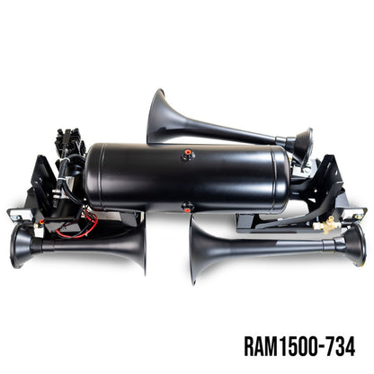 Kleinn 09-18 Dodge Ram 1500 Onboard Air System w/ Model 730 Horns