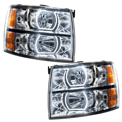 Oracle 07-13 Chevrolet Silverado SMD HL - Square Style - ColorSHIFT w/ Simple Controller